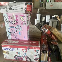 Kids Scooter And Bike 