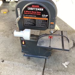 Craftsman  Twowheel Band Saw  Works Very good And 