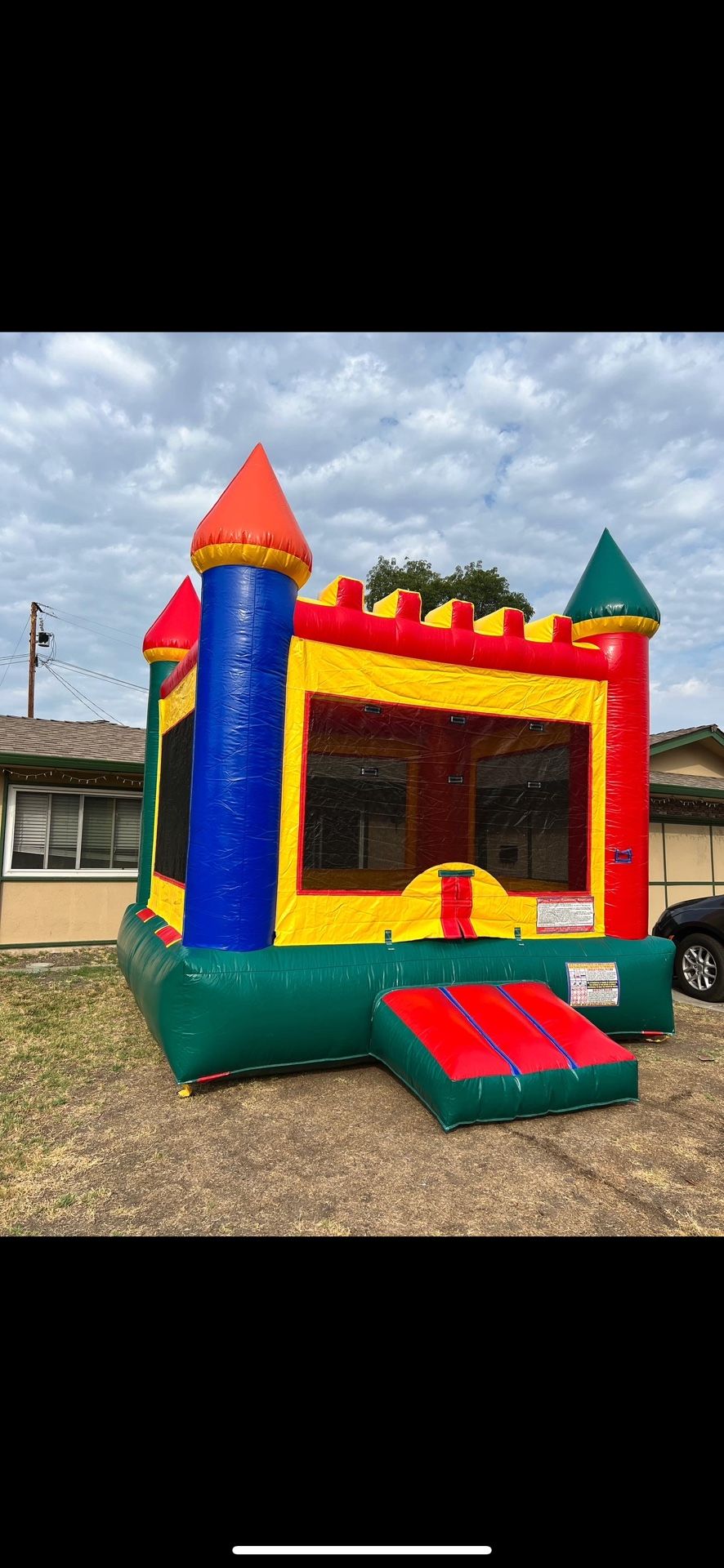 13x13 Industrial Quality Bounce House 