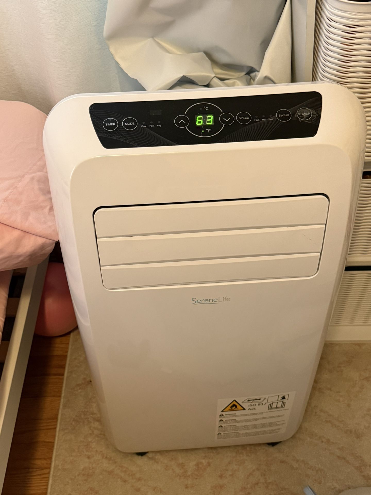 Serene Life 10,000 BTU Portable Air Conditioner 