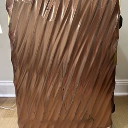TUMI Rose Gold Extended Trip Expandable 4 Wheeled Packing Case Luggage Suitcase