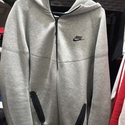 nike tech grey hoodie
