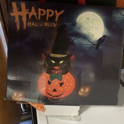 Halloween Decoration With Led Lights Decoración De Halloween Con Luz