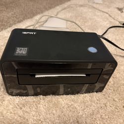 iDPRT Bluetooth Shipping Label Printer (4x6) + Labels + Holder – Great Condition
