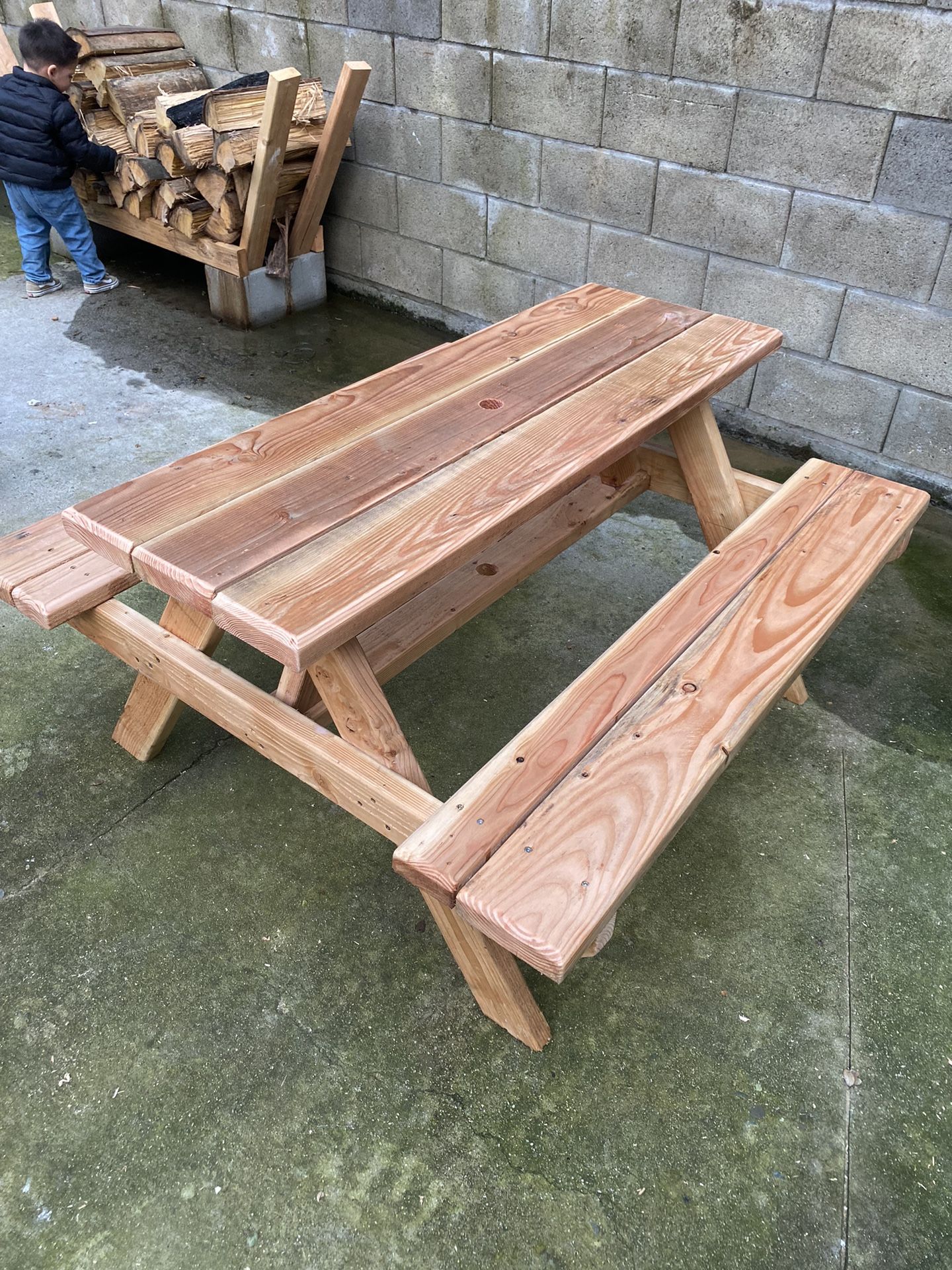Custom Kids Picnic Table
