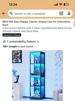 Display glass case