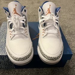 Jordan 3 Retro “ Washington Wizards“- Size13 