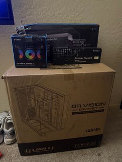 PC BUNDLE, CASE , AIO, 3 FANS, STRIMER CABLE