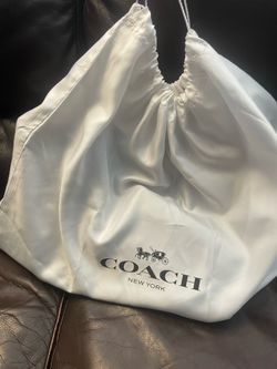 Coach pebble leather tote & matching wallet