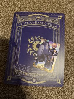 Fate Grand Order Wager Card File With Mash Card