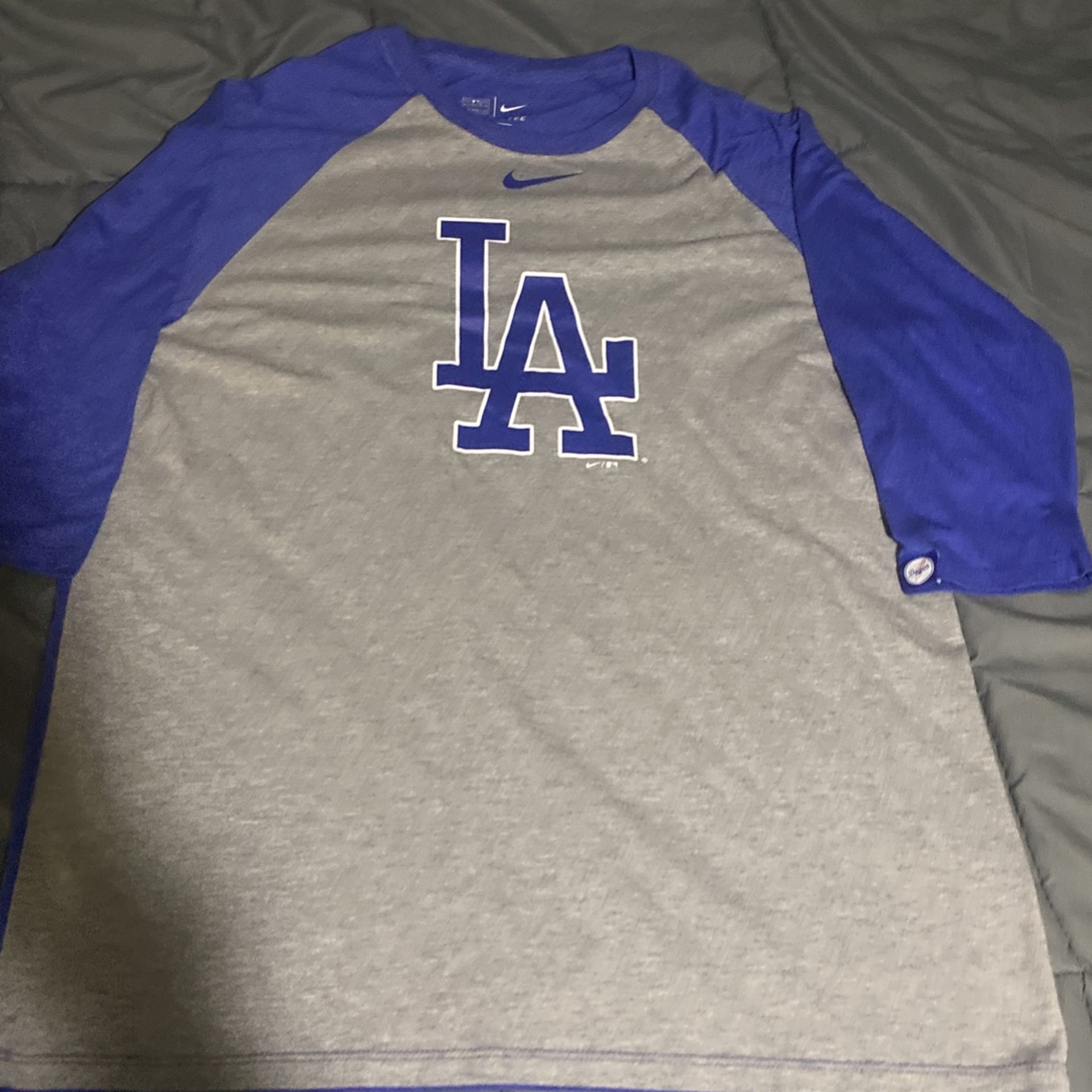 Nike LA DODGERS MLB Baseball Long Sleeve Size Large 