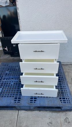 4 drawer all wood costumed made cabinet