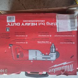 7 Amp Corded 1/2 in. Corded Right-Angle Drill Kit with Hard Case

