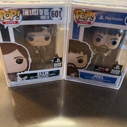 Ellie & Joel Funko Pop Combo