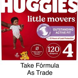 Little Movers Huggies Size 4 