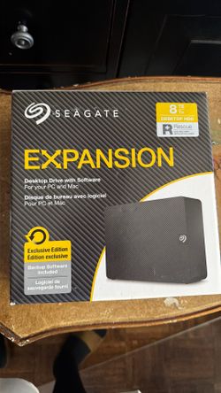 Seagate 8TB hard drive