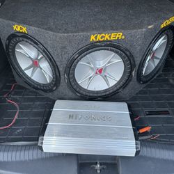 Subwoofer And Amp