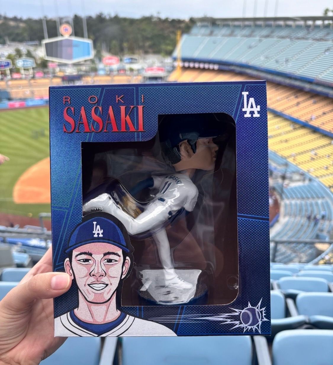 Dodgers roki bobblehead
