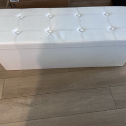 Ottoman Buy White Get A Gray One Free