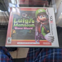 Nintendo 3ds Luigi's Mansion Dark Moon New.