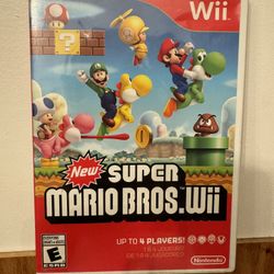 New Super Mario Bros Nintendo Wii 