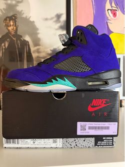 *NEW* Size 9.5 Nike Air Jordan 5 Alternate Grape