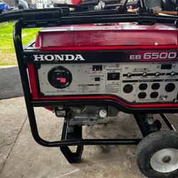 Honda Generator EB6500X Watts