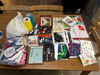 Mixed Craft and Greeting Card Lot