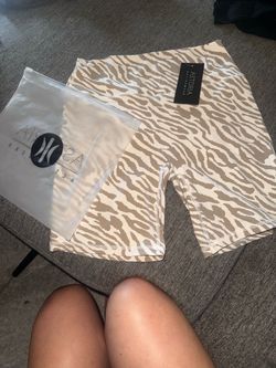 Astoria Activewear Animal Print Bike Shorts
