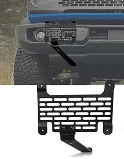 license plate holder Bronco