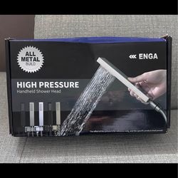 High Pressure Shower Wand w/ Hose
