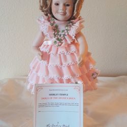 Beautiful Shirley Temple with Pink Floral Dress