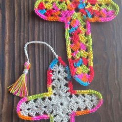 Crochet book marks