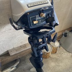 6 h/p Evinrude Outboard Motor