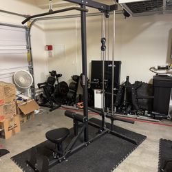 Titan Lat Pull Down/cable Row Machine