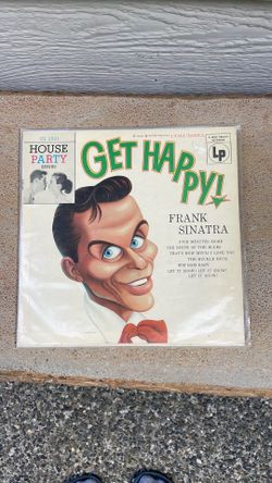 Get Happy   Frank Sinatra  on 10” 33rpm vinyl record