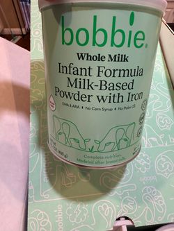 FREE!! Bobbie Whole Milk Infant Formula