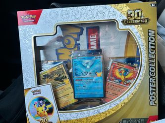 Pokémon TCG 30th Celebration Poster Collection Box