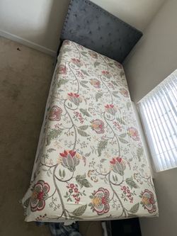 Twin XL Mattress & Bed Frame – Clean, Ready to Use