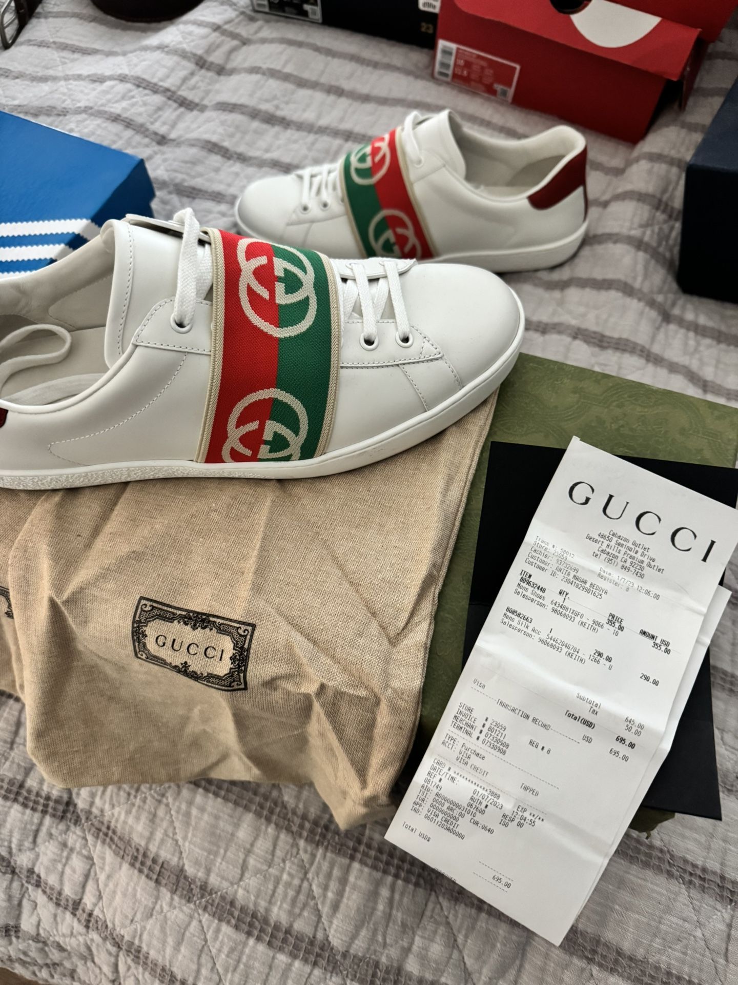 Gucci Sneakers Size 10US Men