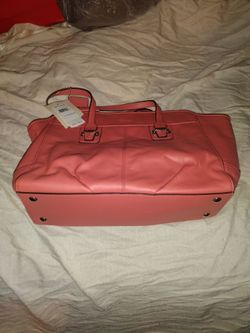 Coach Leather - Coral