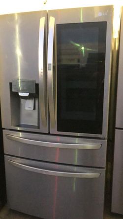 LG 4-Door Stainless Steel Fridge
