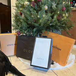 Gucci And Louis Vuitton Gift Bags