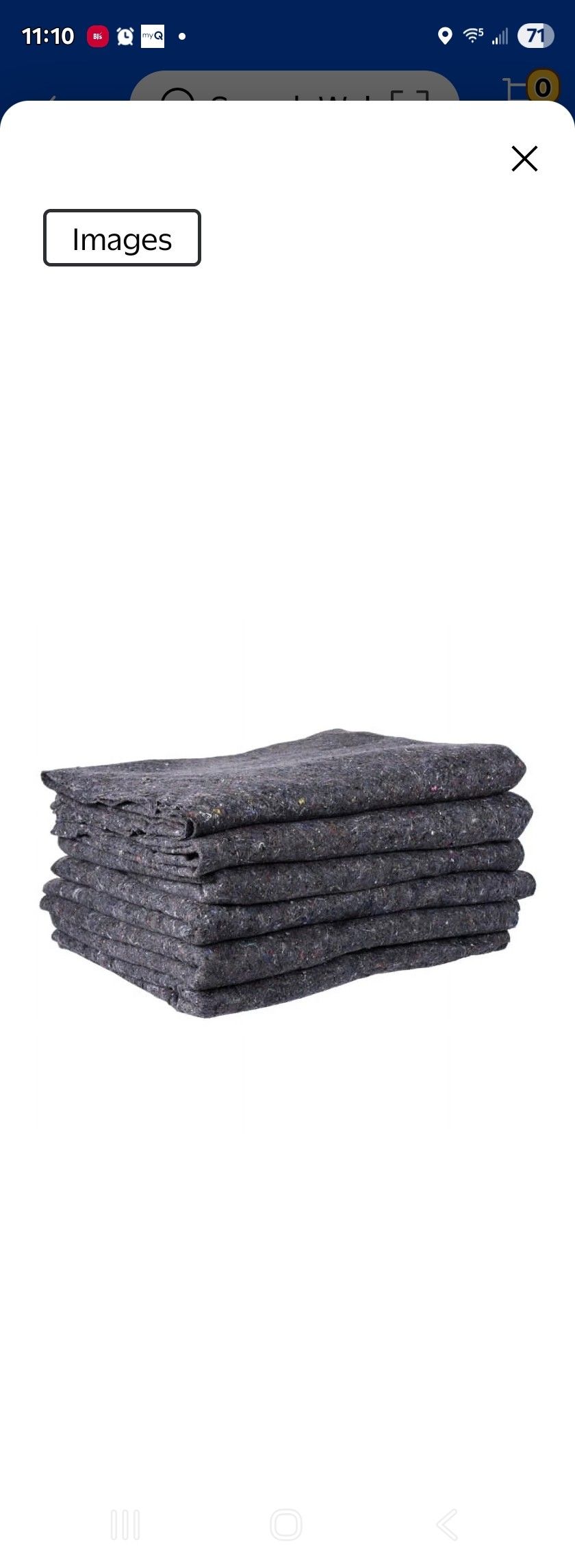 Moving Blankets For Furniture Or Any Fragile Items