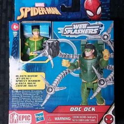 Spider-Man Action Figure Dr. Doctor Octopus DOC OCK 4-in Marvel Epic Hasbro NEW