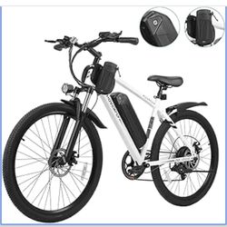 Brand new, Assembled, 26" Electric Bike for Adults