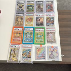 Pokemon Graded Cards 