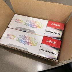 Pokémon Prismatic Evolution 2 Pack Bundle