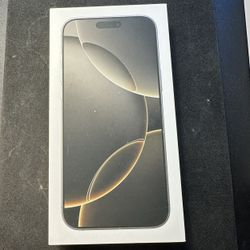 iPhone 16 Pro Max 256gb Unlocked (physical Sim) 