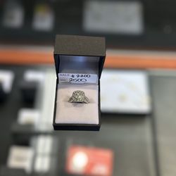 Dimond White Gold Ring 